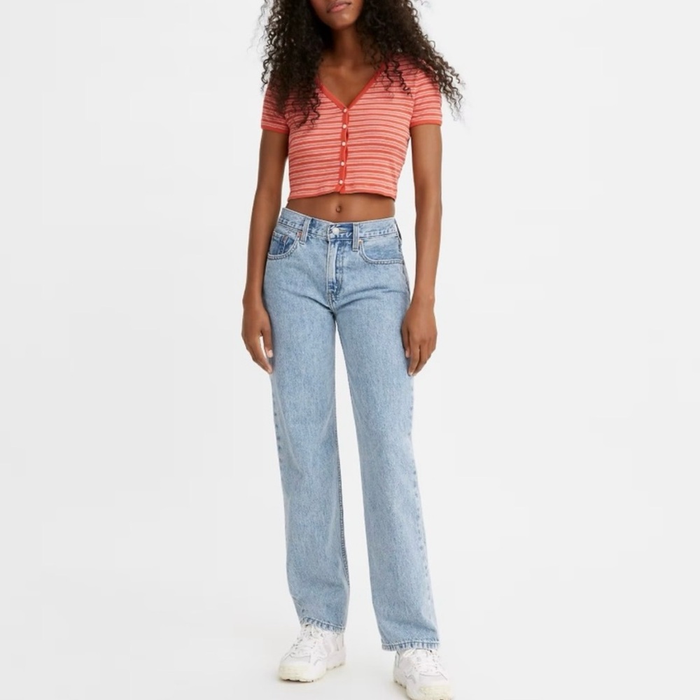 Levi's Women's Low Pro Jeans Charlie Glow Up- Size 30